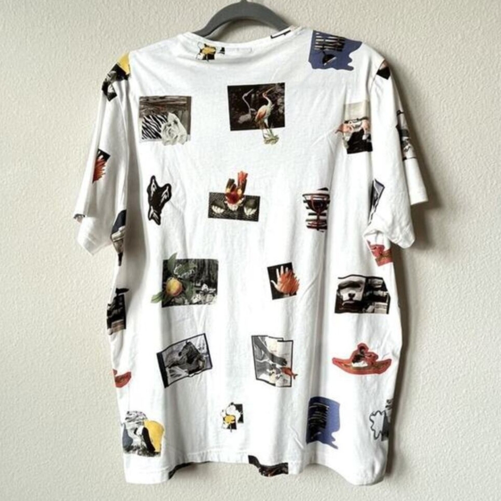 Graphic Print White T-Shirt - Picture 2 of 8